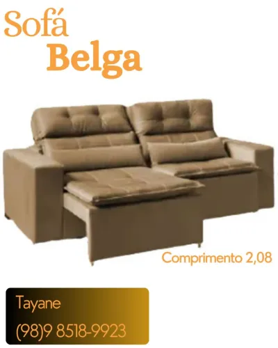 Sofá Novo c/Entrega Grátis e Imediata!!!!