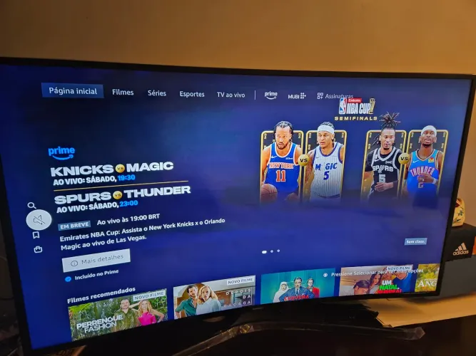 Smart TV Samsung 49" 4K Tela Curva