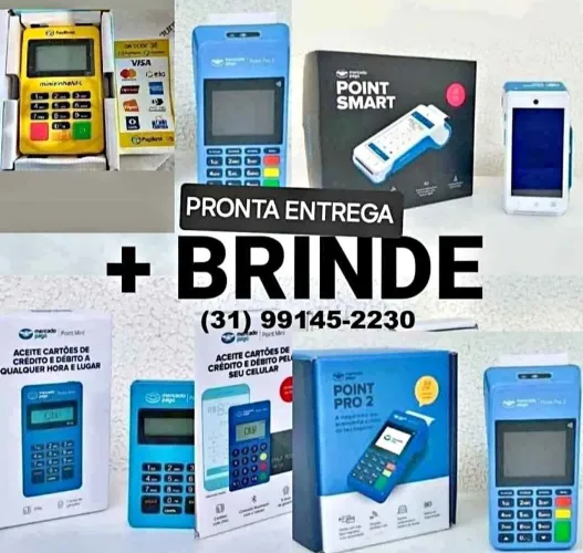 Maquininha de cartão nova com BRINDE