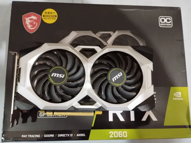Nvidia Geforce RTX 2060 MSI Ventus GP OC