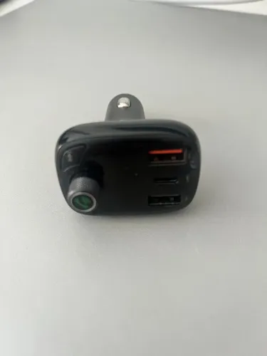 Adaptador Carregador Veicular FM Baseus Transmissor Bluetooth