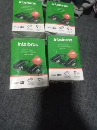4 Balun Power Intelbras Full HD 1 Canal - VB 1001 WP