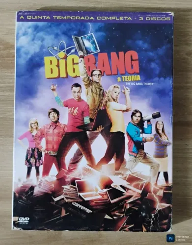 Big Bang Theory 5° Temporada Completa 3 DVDs 
