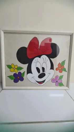 Quadro Decorativo Minnie Mouse