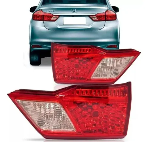 Lanterna Tampa Traseira Direita Honda City 2015 16 17 - Direito - Vermelho