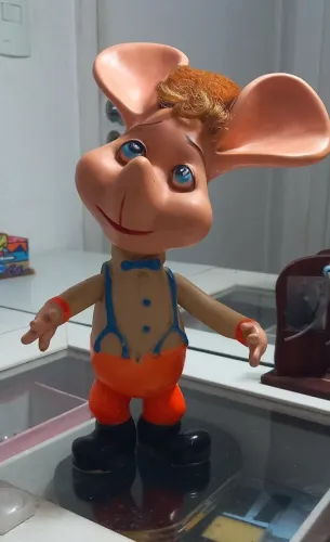Boneco topo gigio raridade 