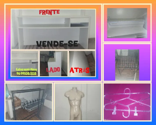 Vende-se objetos de matérial de loja