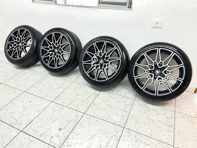 Rodas BMW M3 Aro 19 tala 9 5x112 aceito troca ou PS5