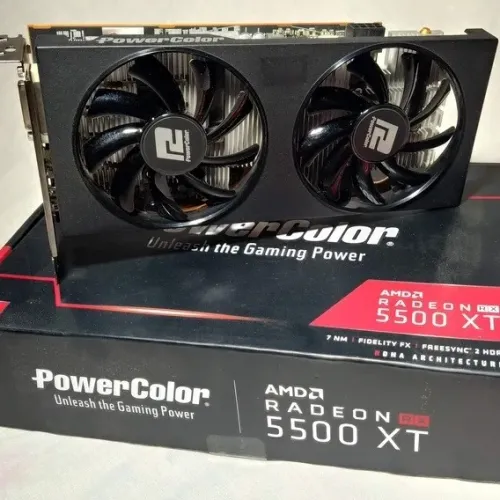 Placa de vídeo PowerColor RX 5500 XT 8GB GDDR6