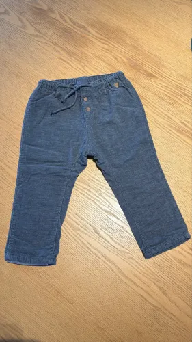 Calça veludo 1 a 2 anos