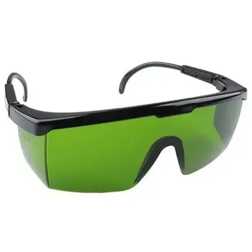 OCULOS SEGURANÇA FVS MODELO RJ VERDE OCCHIALI FILTRO DE LUZ