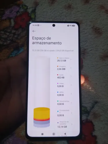 Selo celular shaimi 13 pro 256 GB e 8 de Ram