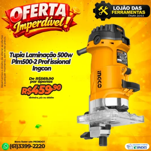 Tupia 500w Laminação Plm500-2 Profissional Ingcon