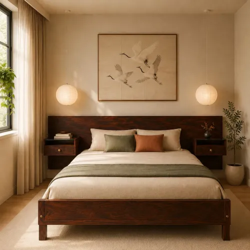 Cama Modernista em Jacarandá da Bahia ? Atribuída a Sérgio Rodrigues