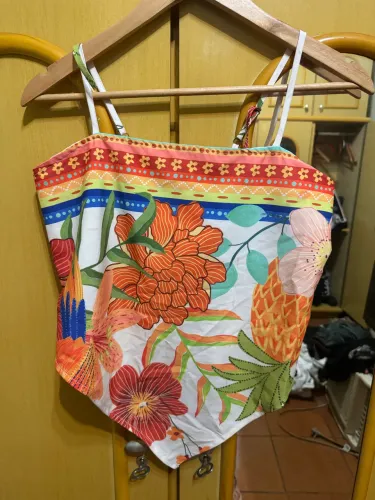 Blusa estilo farm TAM único