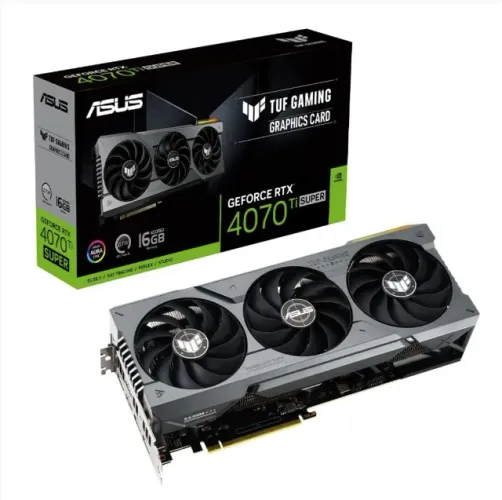 (PROMOÇÃO) ASUS TUF Gaming GeForce RTX 4070 Ti SUPER 16GB GDDR6X 256Bits