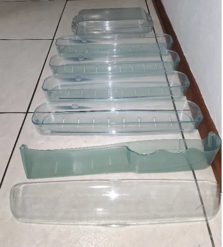 Gavetas e Prateleiras de Geladeira Electrolux DC38 - Peças Originais