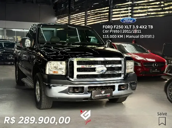 Ford F-250 XLT 3.9 4X2 Diesel TB 2011