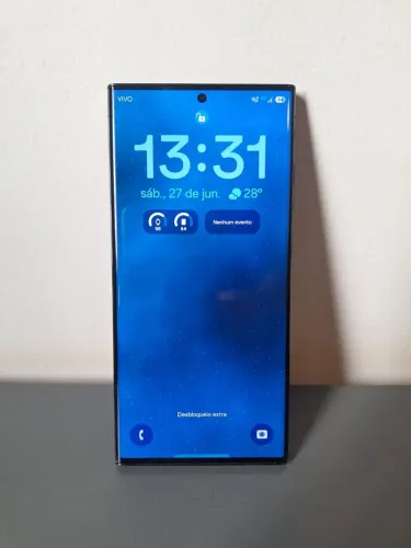 Celular S23 ultra 12gb/512gb preto - estado de novo