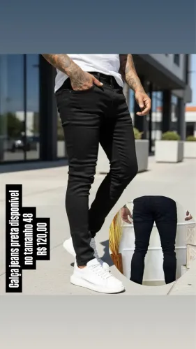 Calça jeans masculina 