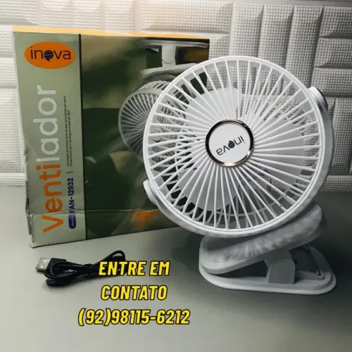 Mini Ventilador Portatil Clip