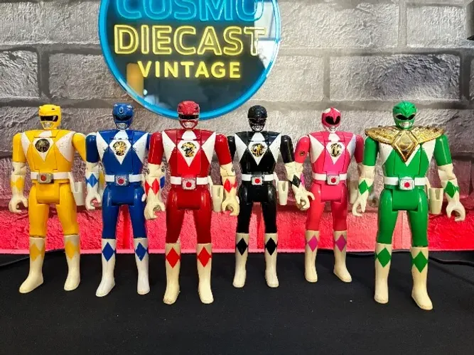 Power Rangers vira cabeça Flip head Bandai (LEIA DESCRIÇÃO)