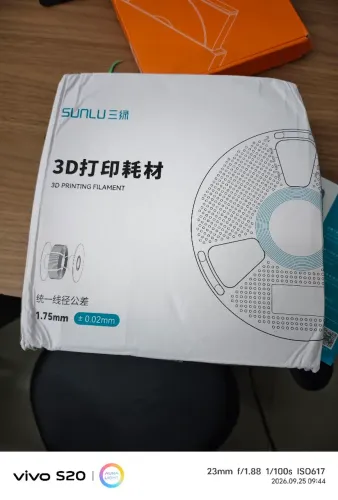 Filamento Impressora 3d Pla Sunlu 1kg 1.75mm Cor branco