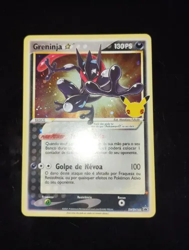 Greninja Star Coleção 25 anos
