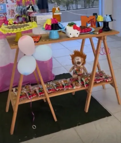Mesa cavalete