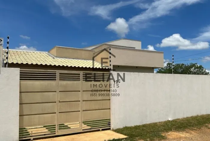 Casa à venda ou para locação em Chapada dos Guimarães-MT, bairro Bom Clima: 3 quartos, 1 s
