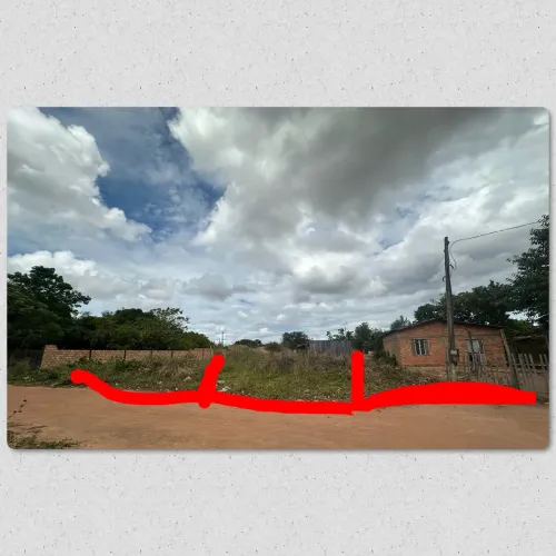 3 terrenos com 1 casa no João de barro 