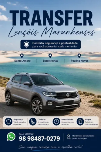 TRANSFER PARA OS LENÇÓIS MARANHENSES