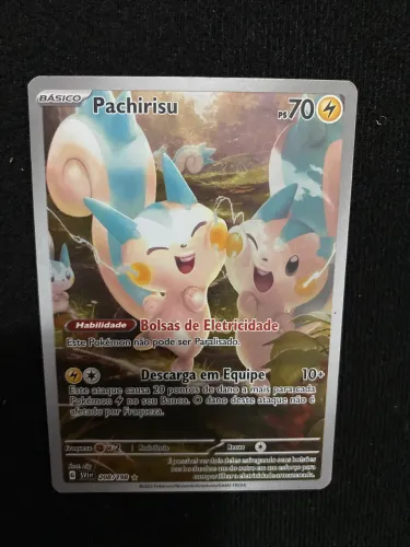 Carta Pokémon Pachirisu (208/198)