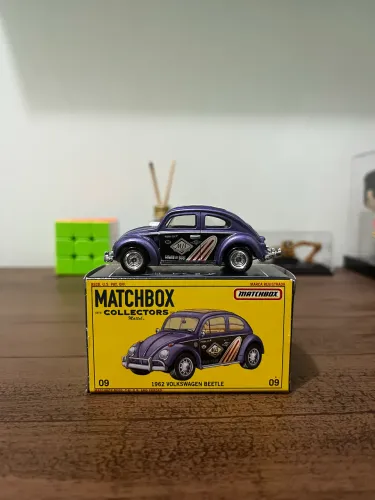 Miniatura Matchbox collectors - fusca 1962 - 1/64