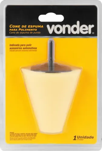 Cone de espuma para polimento VONDER
