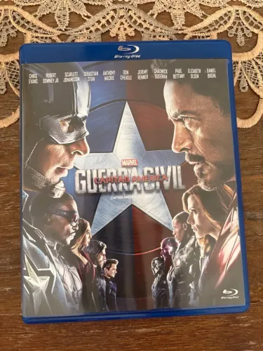 Filme em Blue Ray - GUERRA CIVIL - CAPITÃO AMÉRICA.