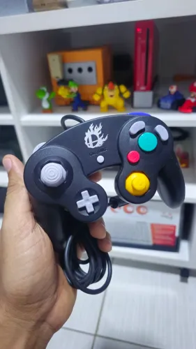 Controle gamecube Smash Bros Edition Original Nintendo