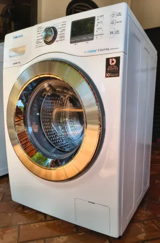 Vendo máquina lava e seca Samsung ecobubble inverter 8.5 kg funcionando perfeitamente top!