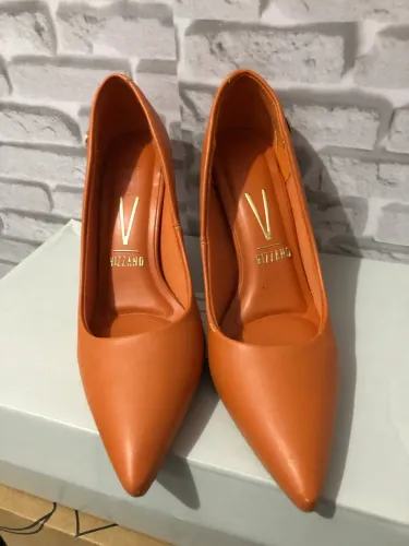 Scarpin Vizzano Feminino Salto Alto Bico Fino