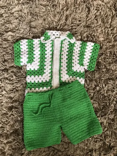 Crochê infantil masculino