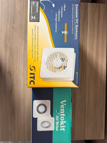2 EXAUSTORES NOVOS - VentoKit e ITC - 220V