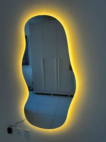 Espelho Orgânico com Led Promoção R$319