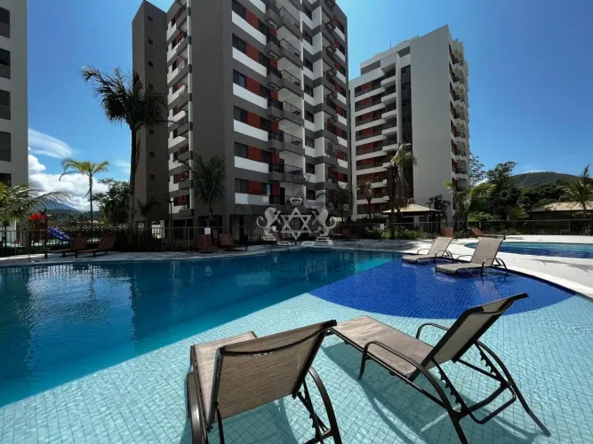 Apartamento à venda 2 DORMS SENDO UMA SUÍTE, lazer completo na MARTIM DE SÁ, Caraguatatuba