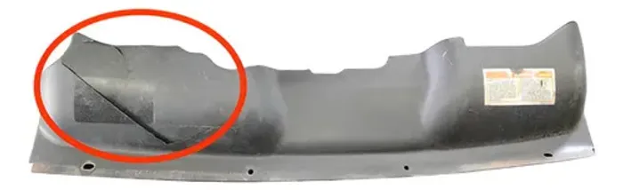 Defletor Superior Radiador Ford Focus 2009 A 2012 C/detalhes