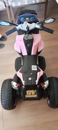 Moto elétrica infantil bandeirantes