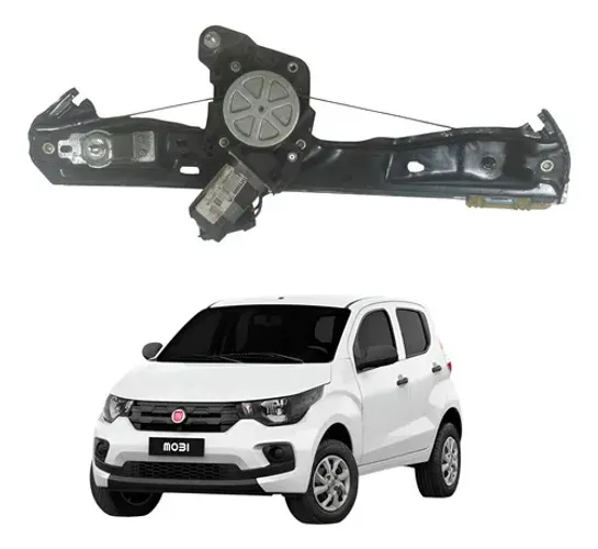 Máquina Vidro Dianteira Direita Fiat Mobi 2016 A 2020