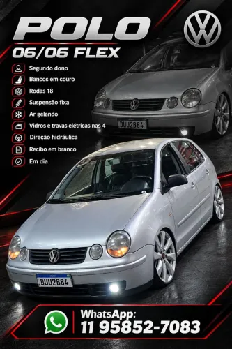Volkswagen Polo 1.6 Mi/s.ouro 1.6 MI Tot.flex 8V 5P 2006