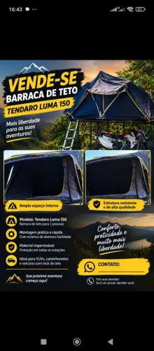 Barraca de Teto Tendaro