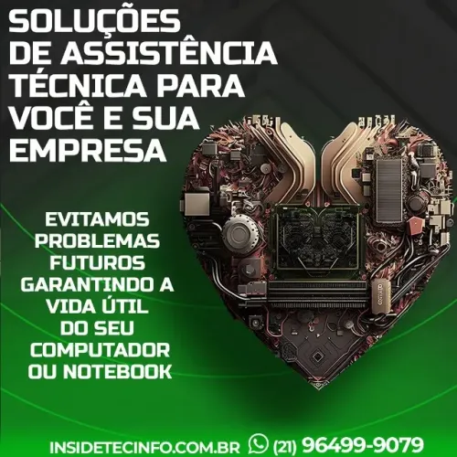 Técnico em informática para Pcs e Notebooks - em domicilio e empresa 