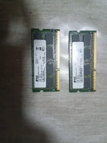 Par de Memória Notebook 2GB DDR3 1066MHz Samsung / SMART